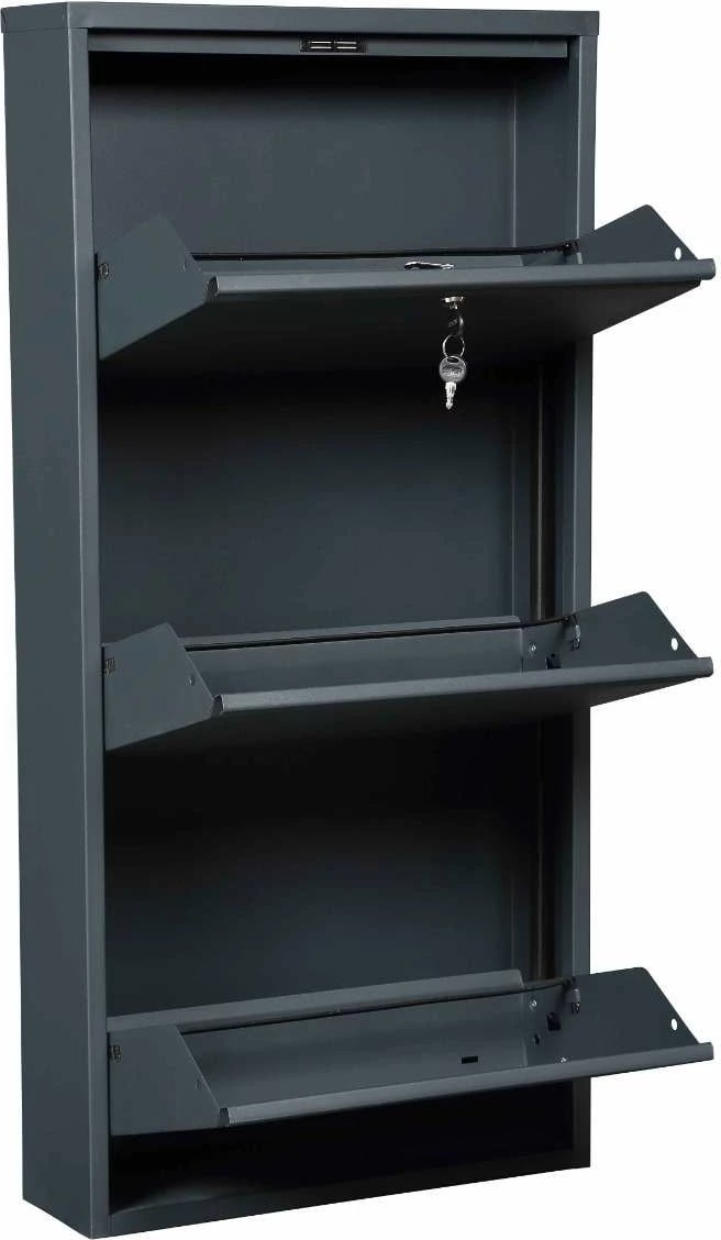 Dollap këpucësh Skye Decor Primo 3, antracit