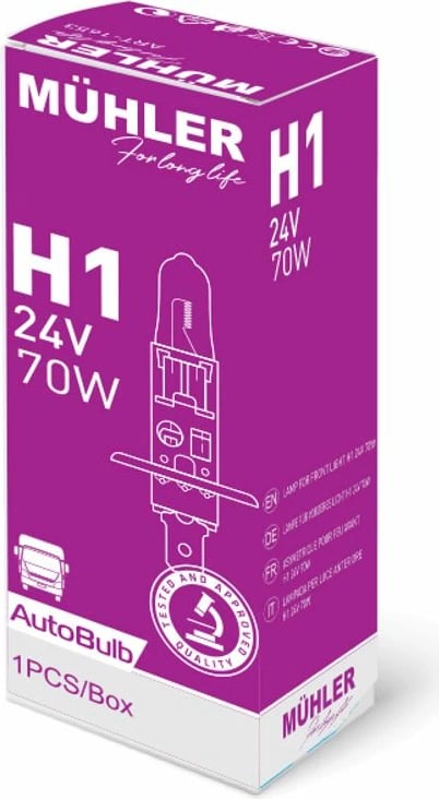 Lampa H1 24v 70w Kuti Muhler