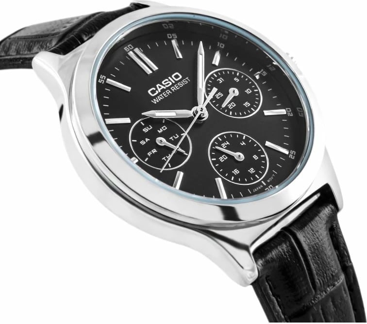 Orë dore për femra CASIO, e zezë