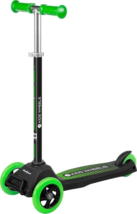 Hulajnoga trirrotëshe Rebel Kids Wheels, për fëmijë, e gjelbër