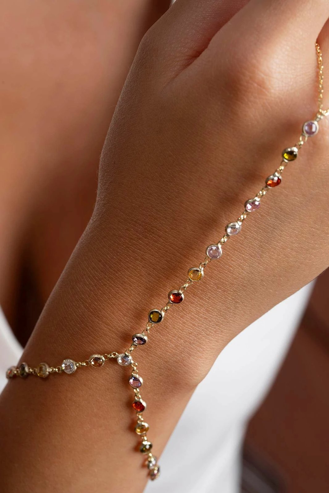 Zinxhir argjendi ngjyrë ari Jumeon, TFNY65246A