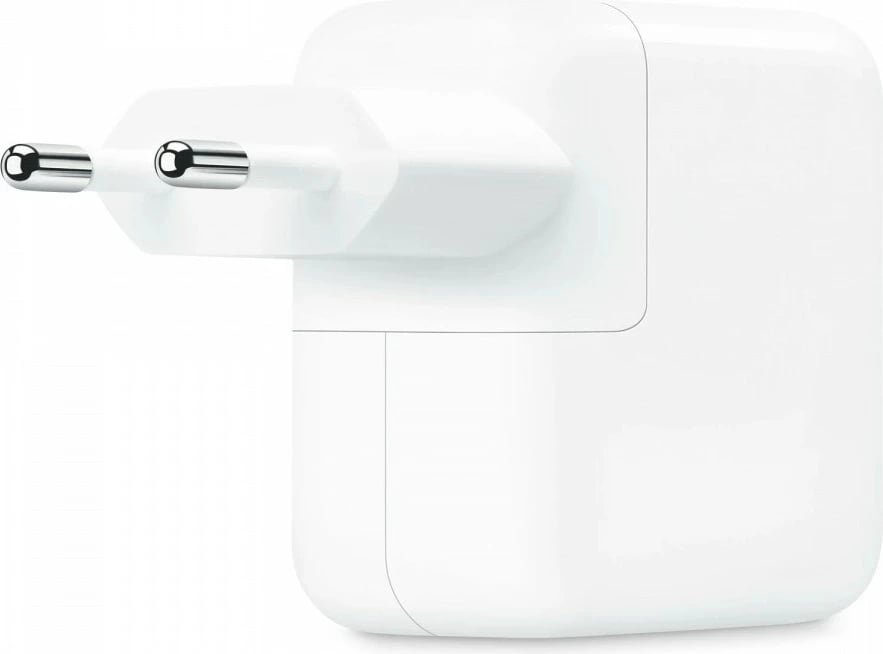 Karikues murit Apple MW2K3ZM/A, 35W, 2x USB-C, Bardhë