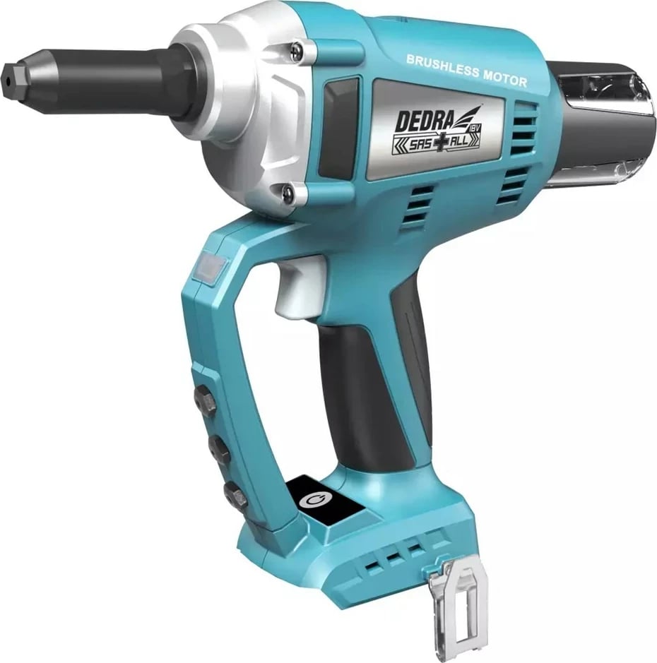 Riveter elektrik DEDRA DED7155, brushless, Blu