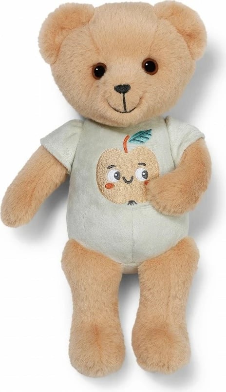Ari pelushi, Baby Born, Teddy 839225-116725, 26 cm, i butë për foshnje 0+, i larshëm 30°C, bezhë