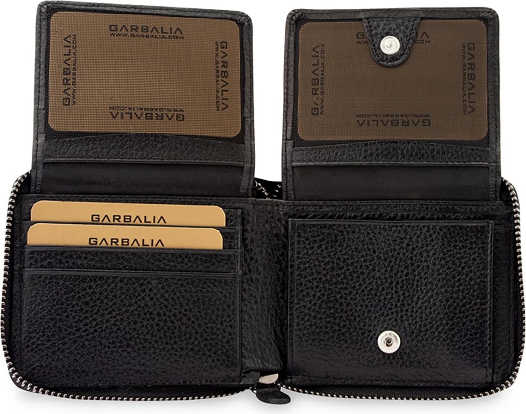 Portofol unisex Zoozie Bags, Carole, ngjyrë e zezë