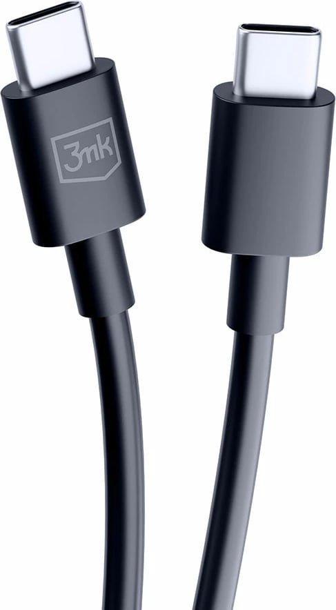 Kabllo USB-C në USB-C 3mk Hyper Cable, 1.2m, 100W, e zezë