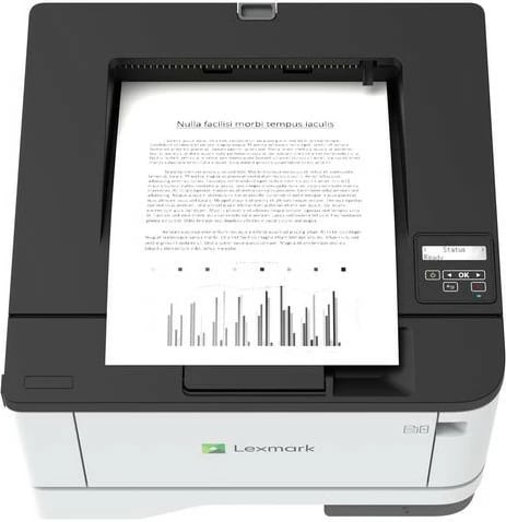 Printer laser Lexmark MS431dw, 42ppm, duplex, Wi-Fi, bardhë/zi