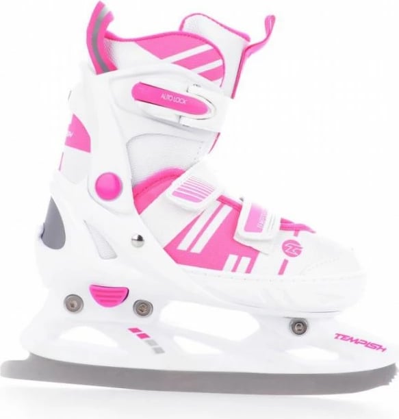 Rollera/Patina për vajza Tempish, të bardha dhe rozë