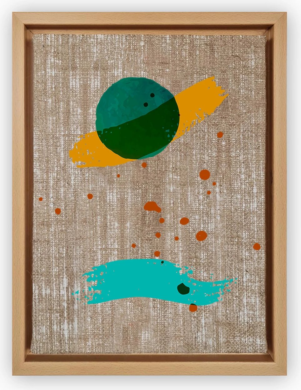 Pikturë dekorative në kanavacë, shumëngjyrëshe, Wallity, LNJ619825365713 - 96136, 96x136cm