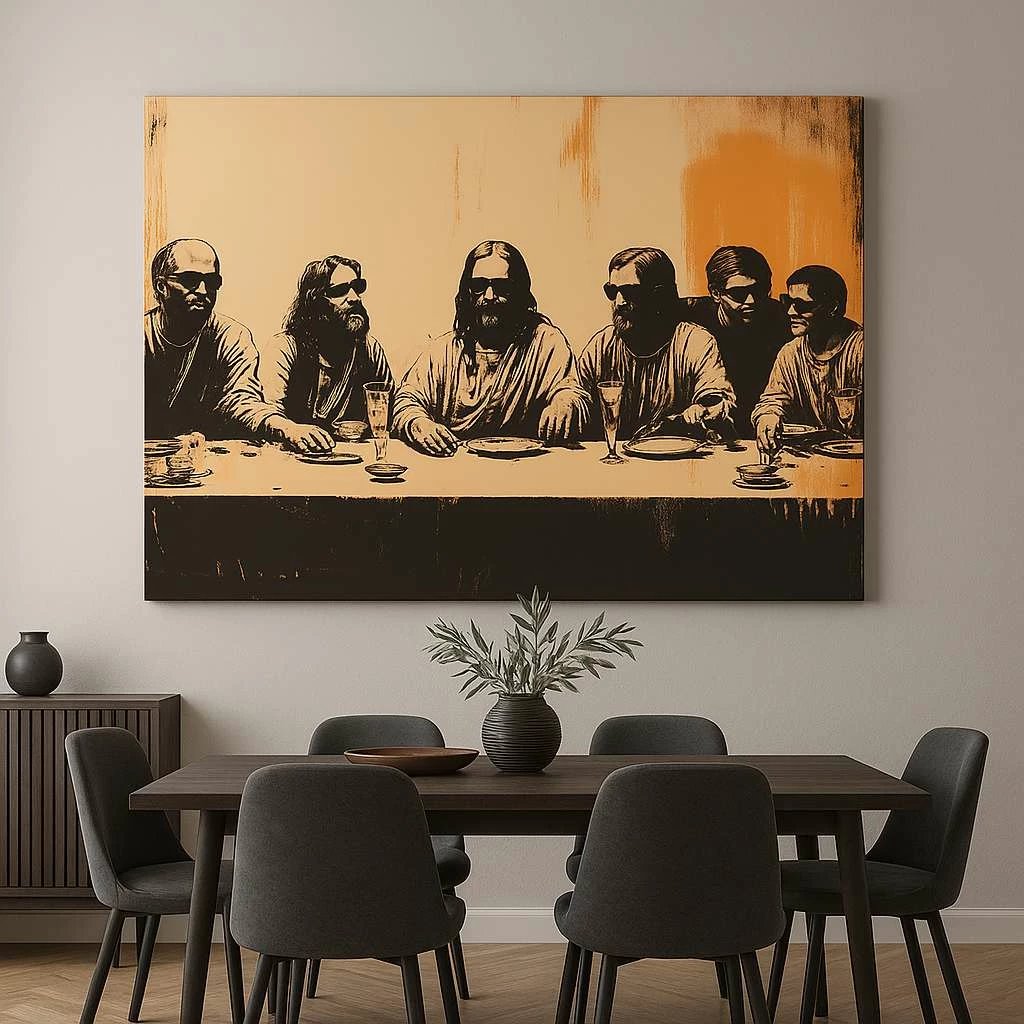 Pikturë dekorative në kanavacë, shumëngjyrëshe, Wallity, Hm_Cnvs26-34, 50x70cm