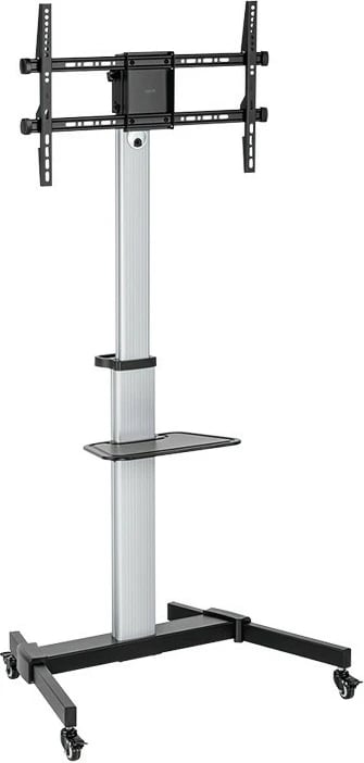 Karrocë për TV/monitor LogiLink BP0163, 37-86 inç, deri 50kg, e zezë/argjendtë