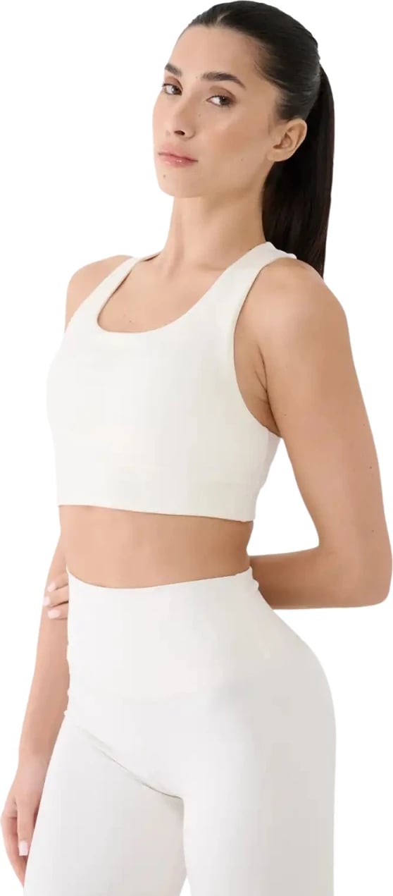 Bra sportiv për femra 4F, e bardhë