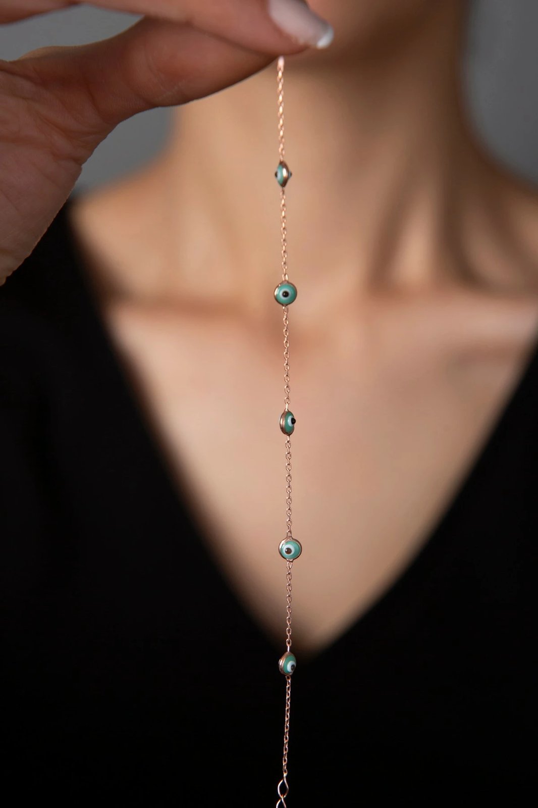 Byzylyk argjendi Elika, ngjyrë rozë e artë, TFNY65101Y