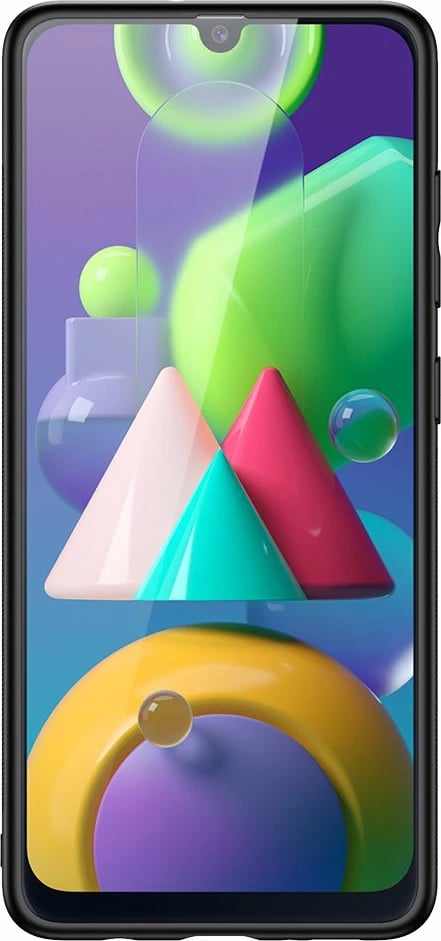 Mbështjellës Dux Ducis Yolo për Samsung Galaxy M30s, lëkurë PU, i zi
