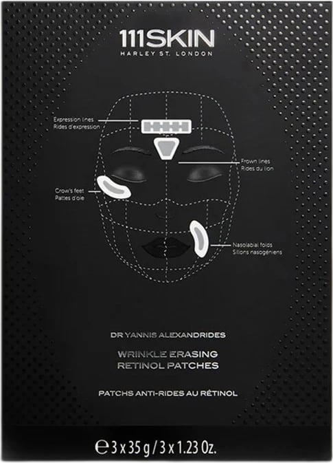 Pllastra kundër rrudhave për femra 111Skin Wrinkle Erasing Retinol Patches 3x35g