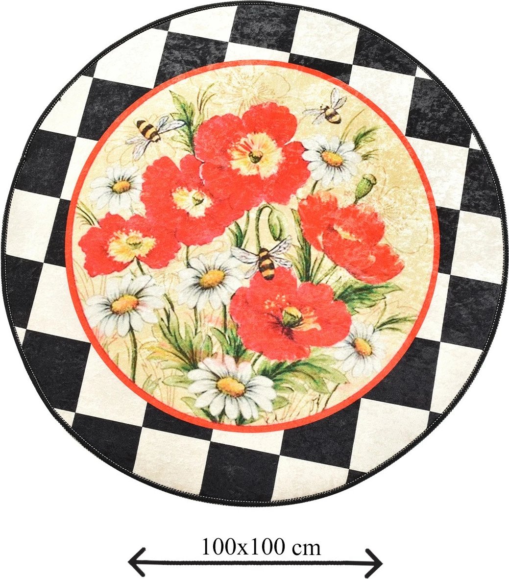 Tapet për banjo Mijölnir, shumëngjyrësh, Rox, 100cm