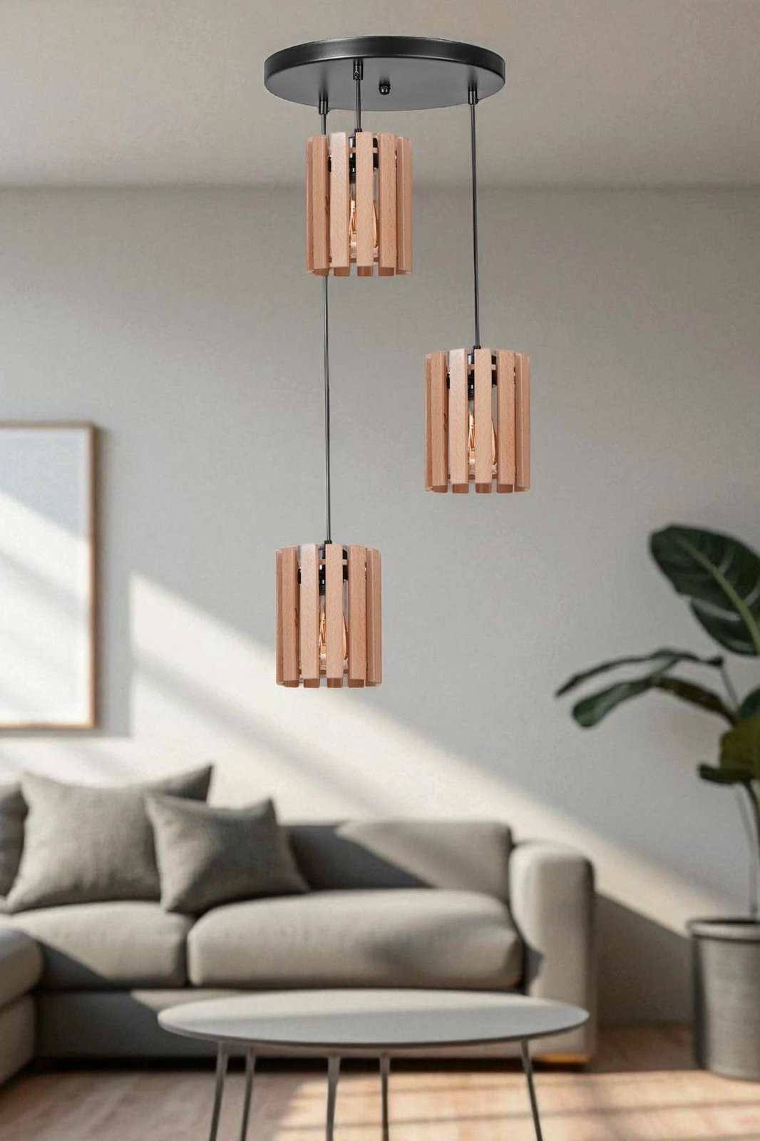 Llambadar Opviq, 9075-3, ngjyrë lisi dhe e zezë