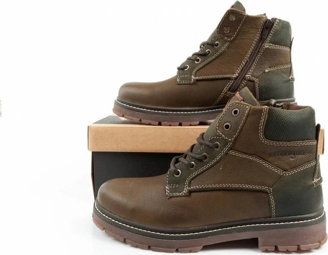 Çizme meshkuj Wrangler, të gjelbra