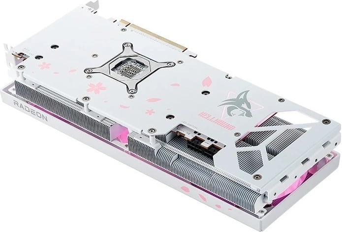 Kartelë grafike PowerColor Radeon RX 7800 XT Hellhound Sakura 16GB GDDR6, e bardhë Kartelë grafike PowerColor Radeon RX 7800 XT Hellhound Sakura 16GB GDDR6, e bardhë