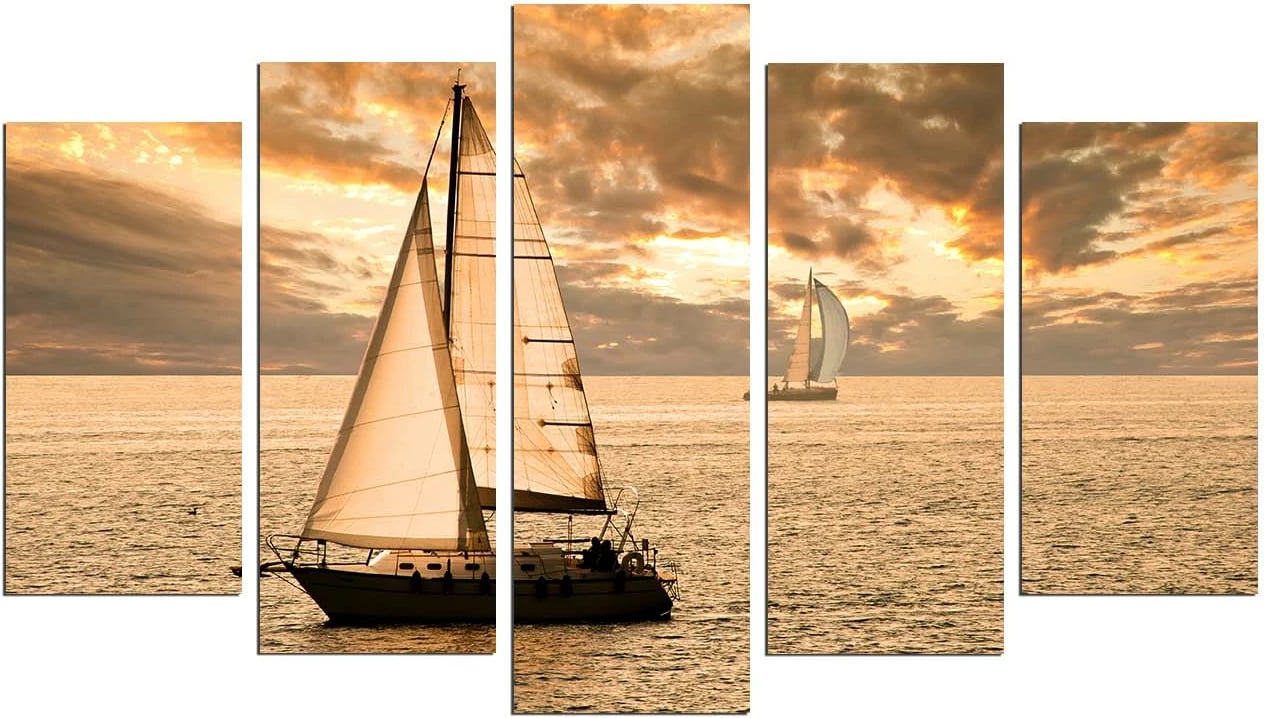 Pikturë dekorative MDF, 5 pjesë, Wallity, 5PMDF-21