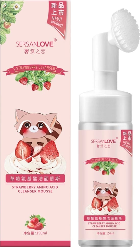 Shkumë pastruese fytyre për femra SersanLove, 150ml