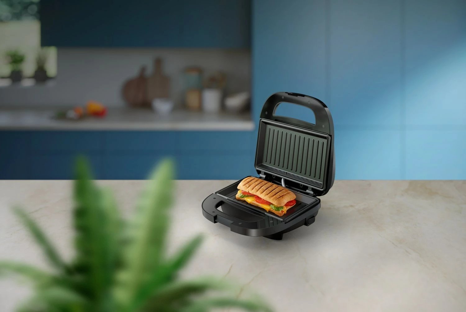 Sandwich Maker Philips 3000 HD2330/90, 750 W, Zi