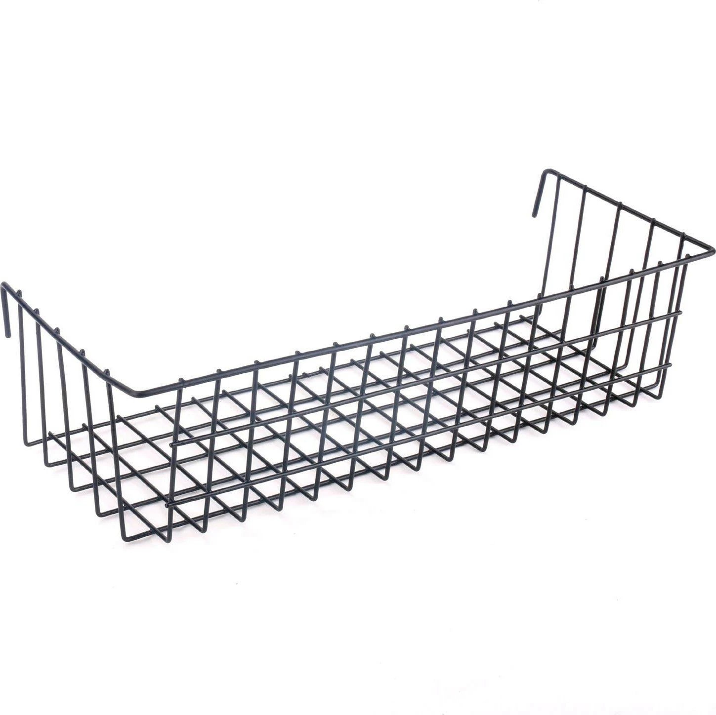 Aksesor dekorativ metalik për mur, Wallity, WR013, ngjyrë e zezë, 38x13x16 cm