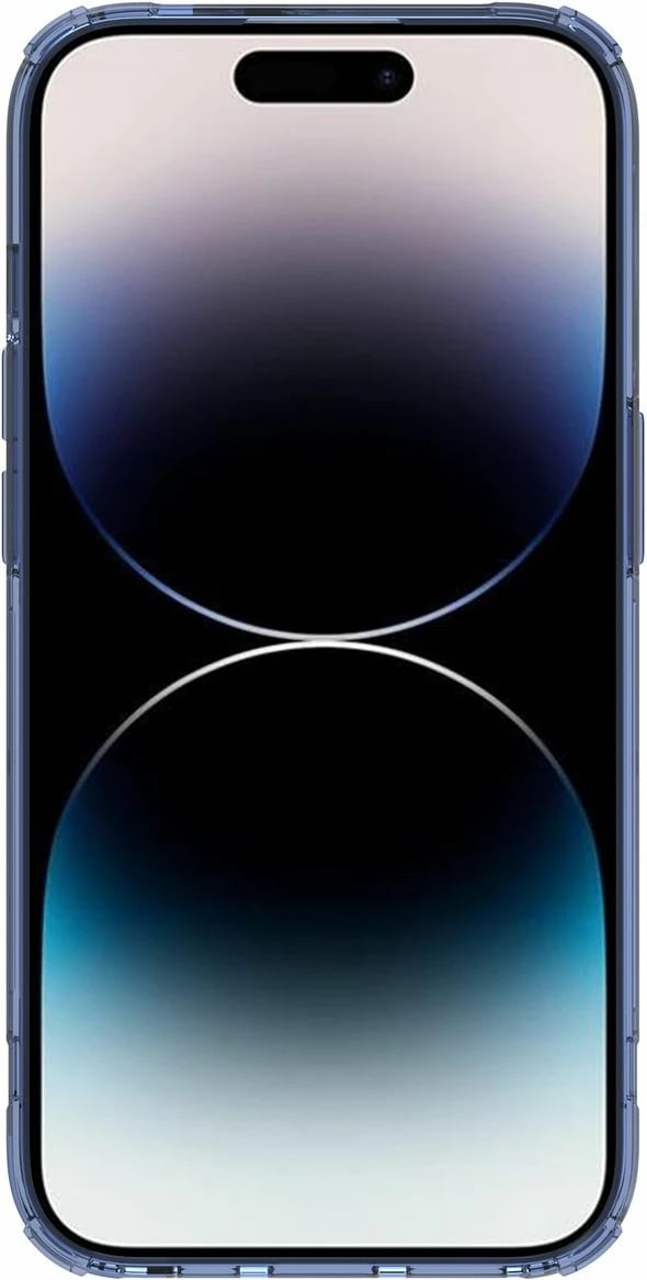 Mbështjellës Nillkin Nature Pro për iPhone 14 Pro Max, i blinduar, Blu/Transparent