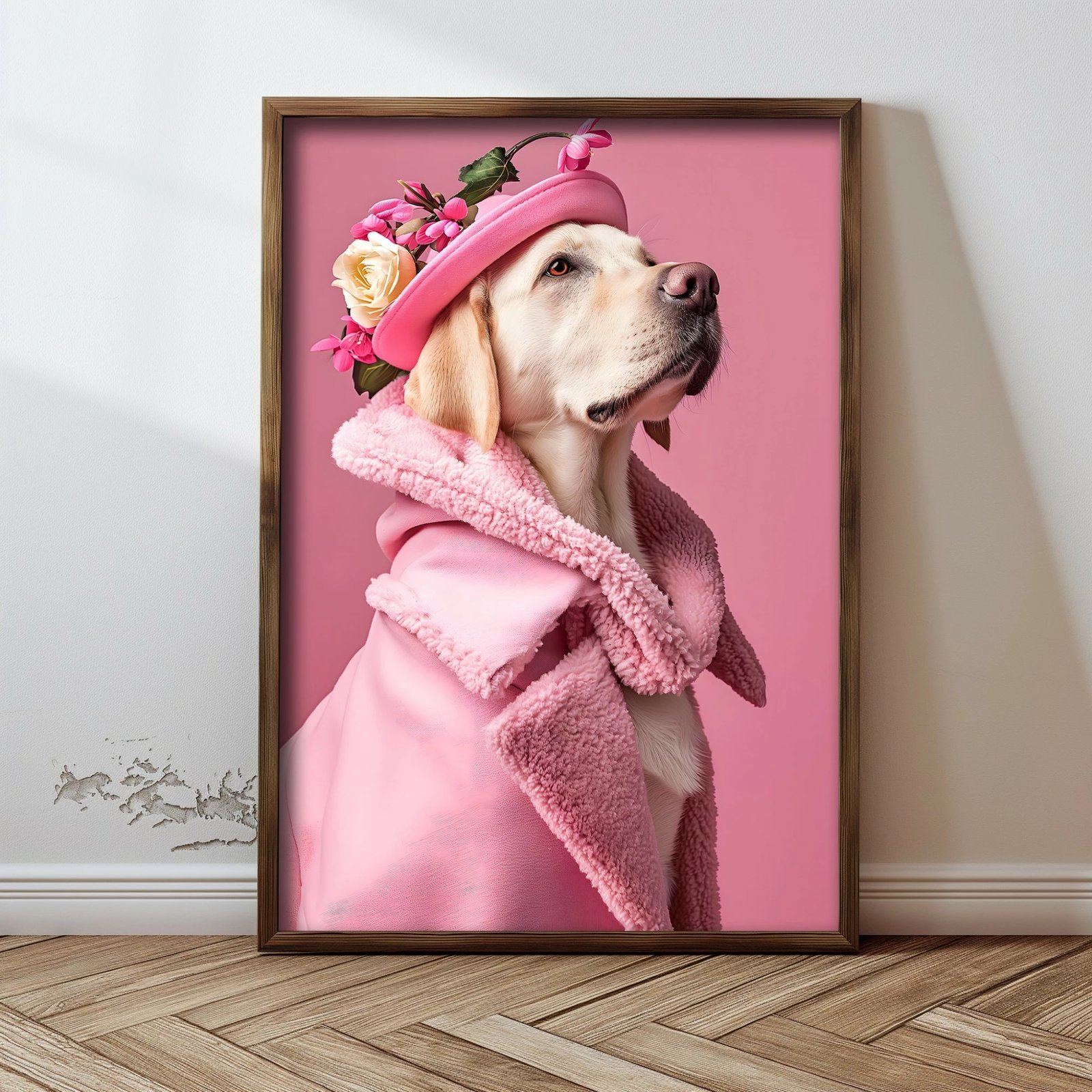 Pikturë dekorative me kornizë MDF, shumëngjyrëshe, Wallity GE077-L