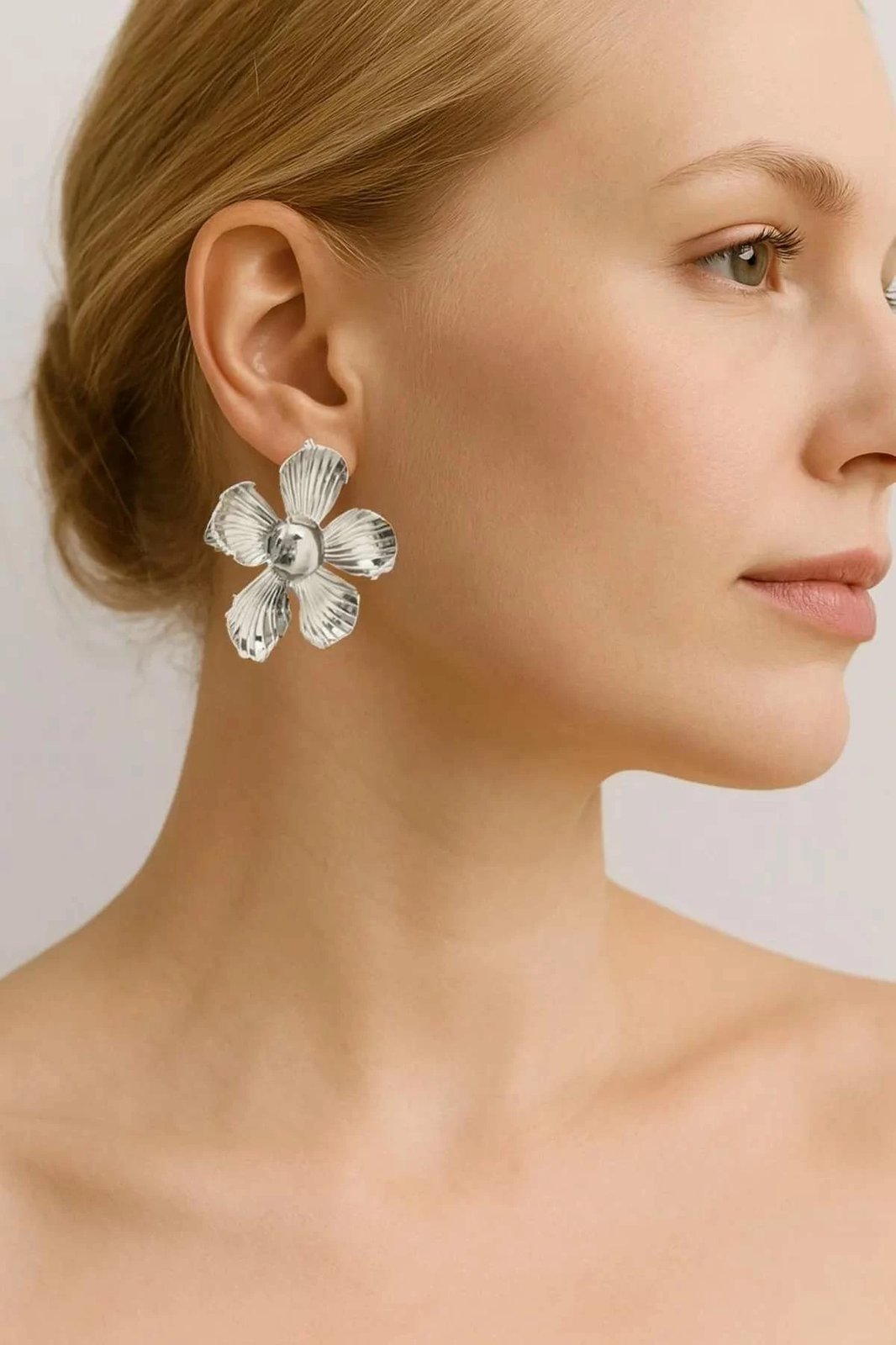 Vathë të mëdhenj argjendi, dizajn lule, Jumeon, Gms-Flwrkup