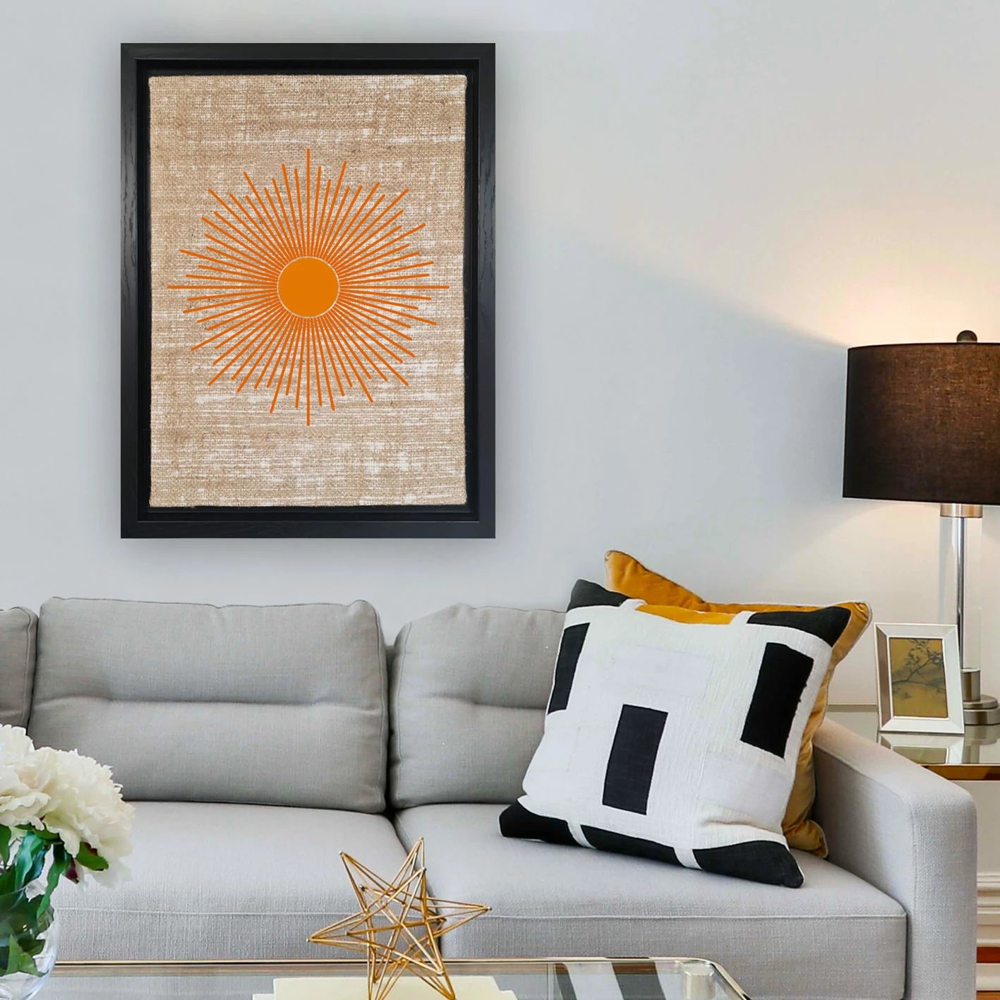 Pikturë dekorative në kanavacë, shumëngjyrëshe, Wallity, LSJ1790187764 - 96136, 96x136cm