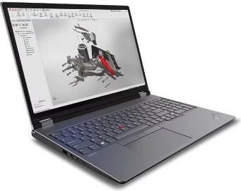 Kompjuter portabël Lenovo ThinkPad P16 Gen 2, Intel Core i9-13980HX, 32 GB RAM, 1 TB SSD, NVIDIA RTX 3500 12 GB, 16" WQXGA, Gri