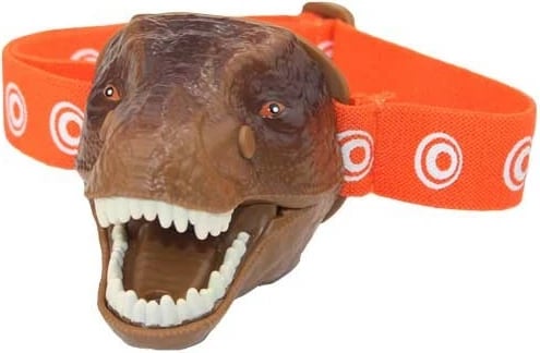 Llambë koke T-Rex për fëmijë Brainstorm, MG DYSTRYBUCJA E2065, kafe/portokalli