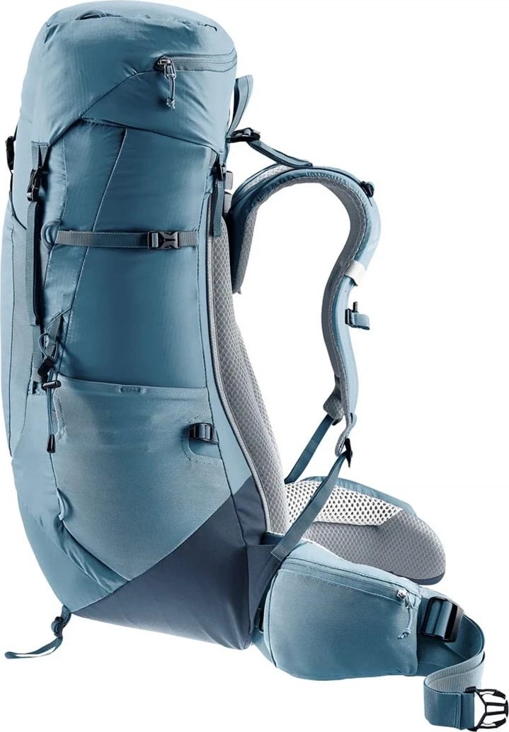 Çanta për trekking Deuter Aircontact Lite 40 + 10, e gjelbër