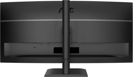 Monitor i lakuar AOC CU34E4CV 34'' WQHD 3440x1440 120Hz VA HDR10 USB-C 90W KVM HDMIx2 DP RJ45 Altoparlantë, i zi