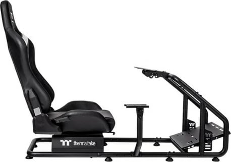 Karrige gaming Thermaltake GR300, simulator kokpit, e zezë