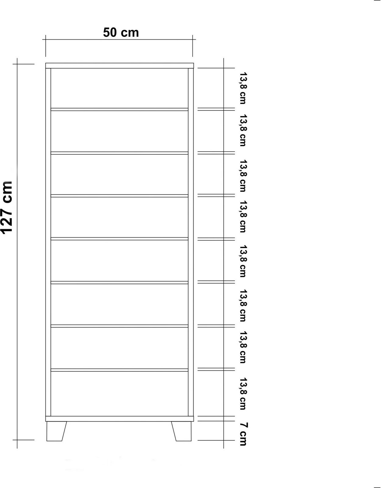 Dollap për këpucë Hanah Home, Filinta 801, bardhë