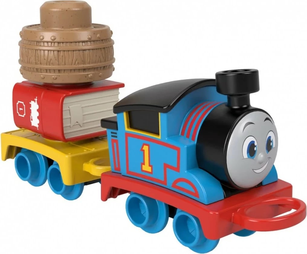 Set tren lodër Fisher Price Thomas and Friends My First Locomotive, plastikë, shumëngjyrësh
