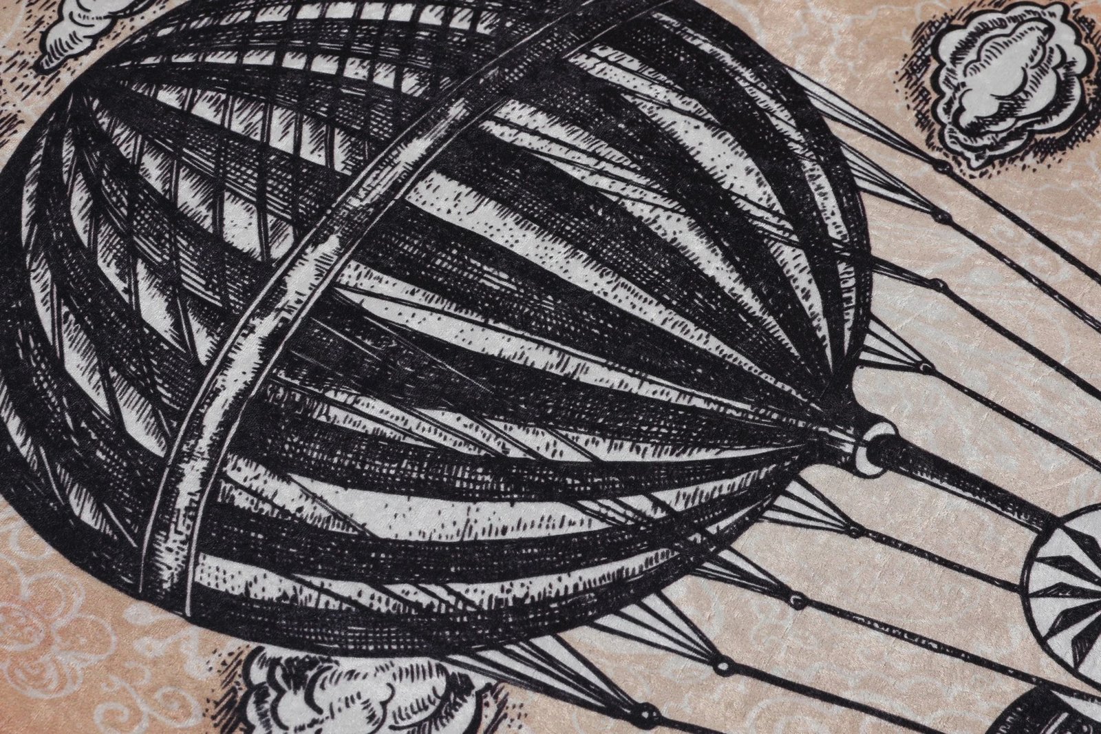 Set tapetash për banjo (2 copë), Mijölnir, Propeller, verdhë, e zezë, e bardhë