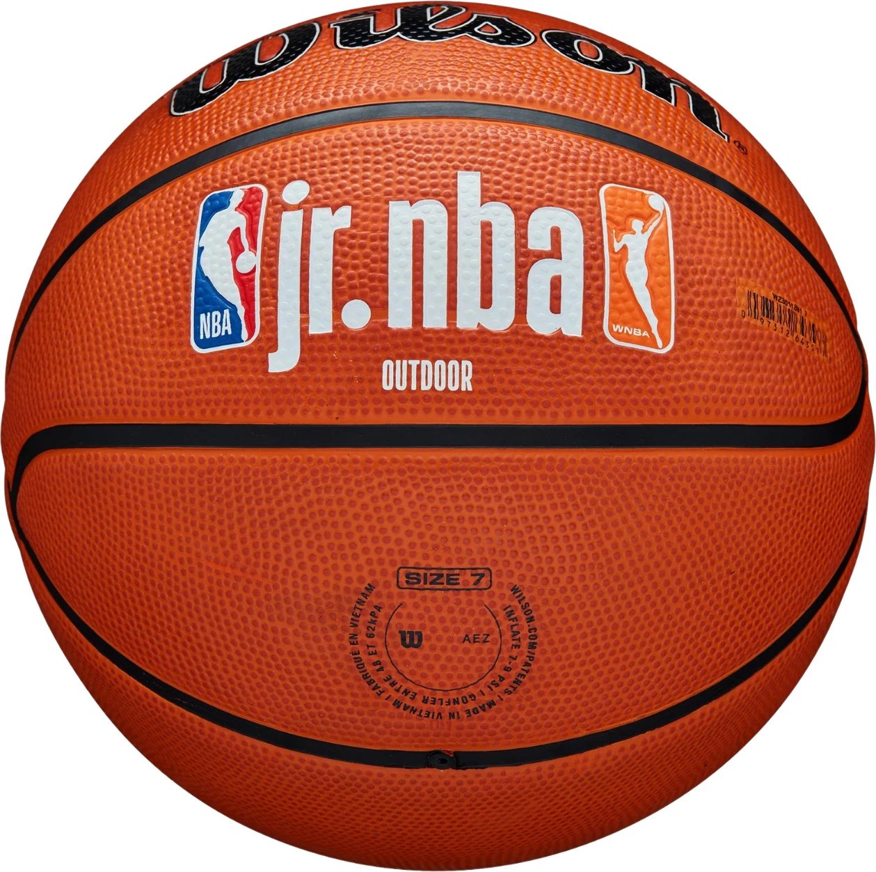 Top basketi Wilson për fëmijë, portokalli