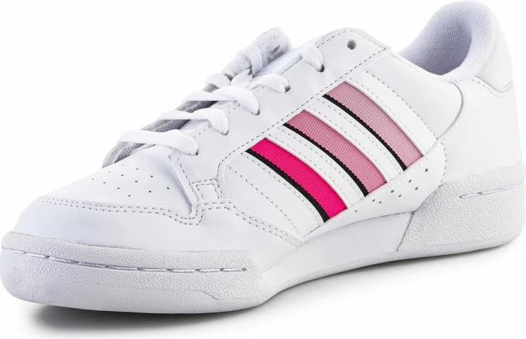 Atlete për vajza adidas Continental 80 Stripes, të bardha