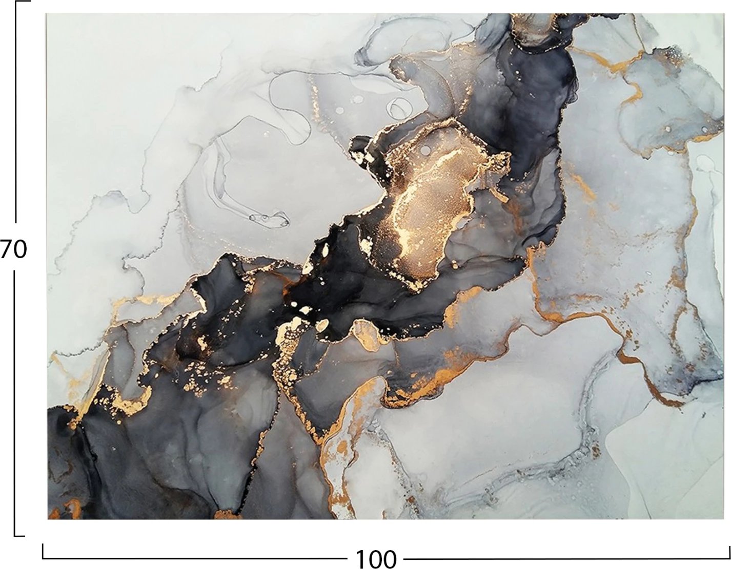 Pikturë muri GOBI FH47783, kanavacë e printuar, 100x3x70cm