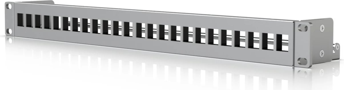 Panel Keystone Ubiquiti UACC-Rack-Panel-Patch-Blank-24, Gri, 1U