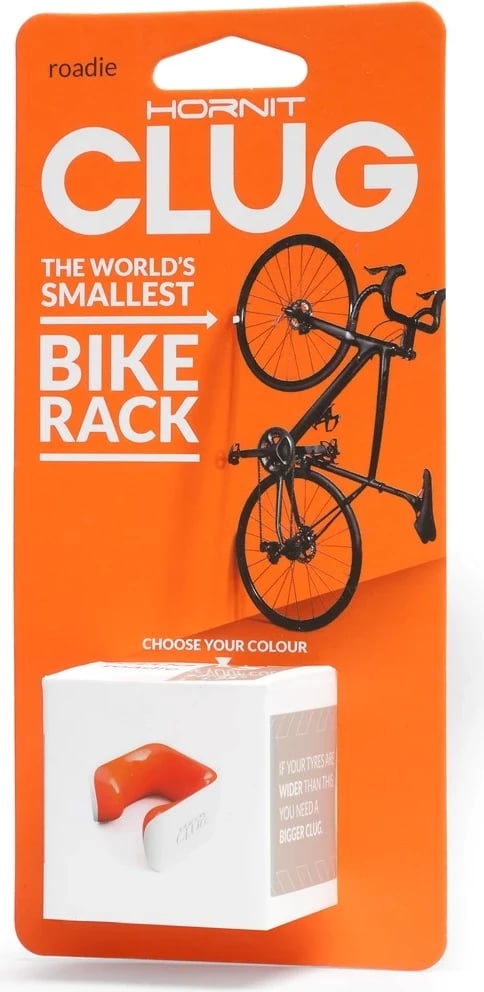 HORNIT Clug Roadie bike holder white/orange RWO2582