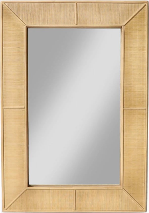 Pasqyrë Voyage 95, bambu natyrale, 66x3.5x95