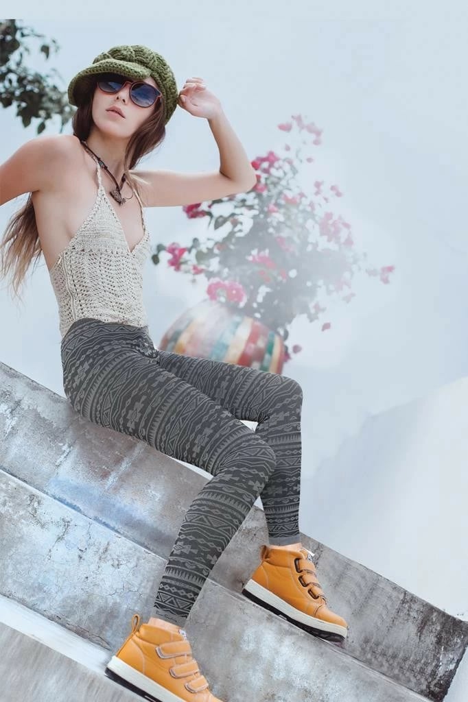 Legginsa të zinj Jumeon, 230-000520