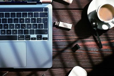 USB stick MediaRange 128GB USB 3.0, alumini