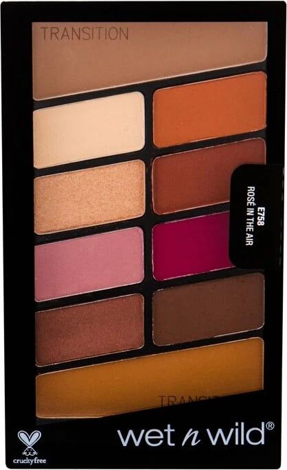 Paletë për sy Wet n Wild Color Icon 10 Pan Rosé In The Air për femra 8,5g