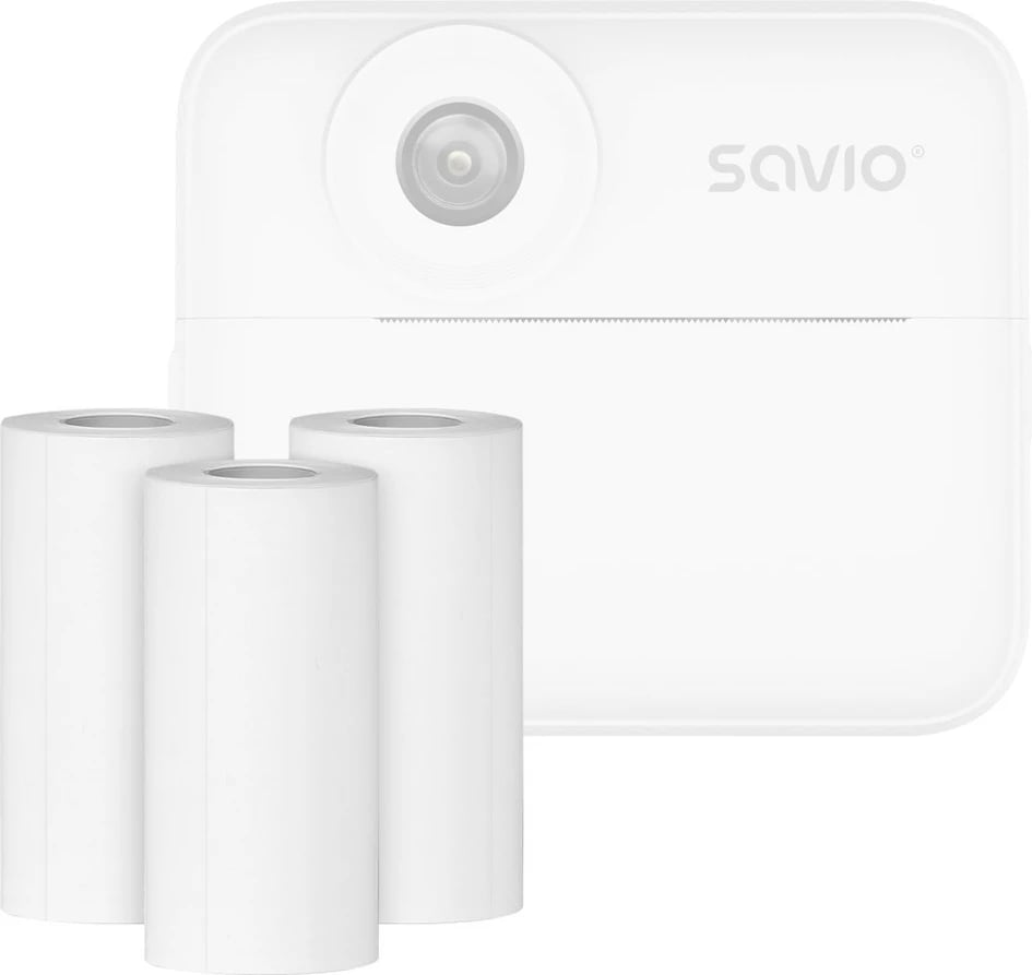 Rrotulla termike foto, Savio PA-18, 57mm x 23mm, 5m, mat, set 3 copë