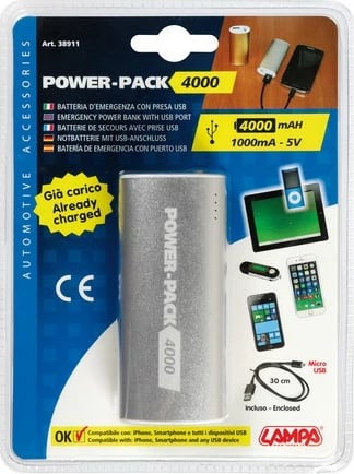 Power Bank 4000 Mah
